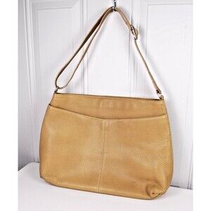 Vintage COACH Sonoma 6804 Shoulder Bag Beige Leather 1990's Purse RARE